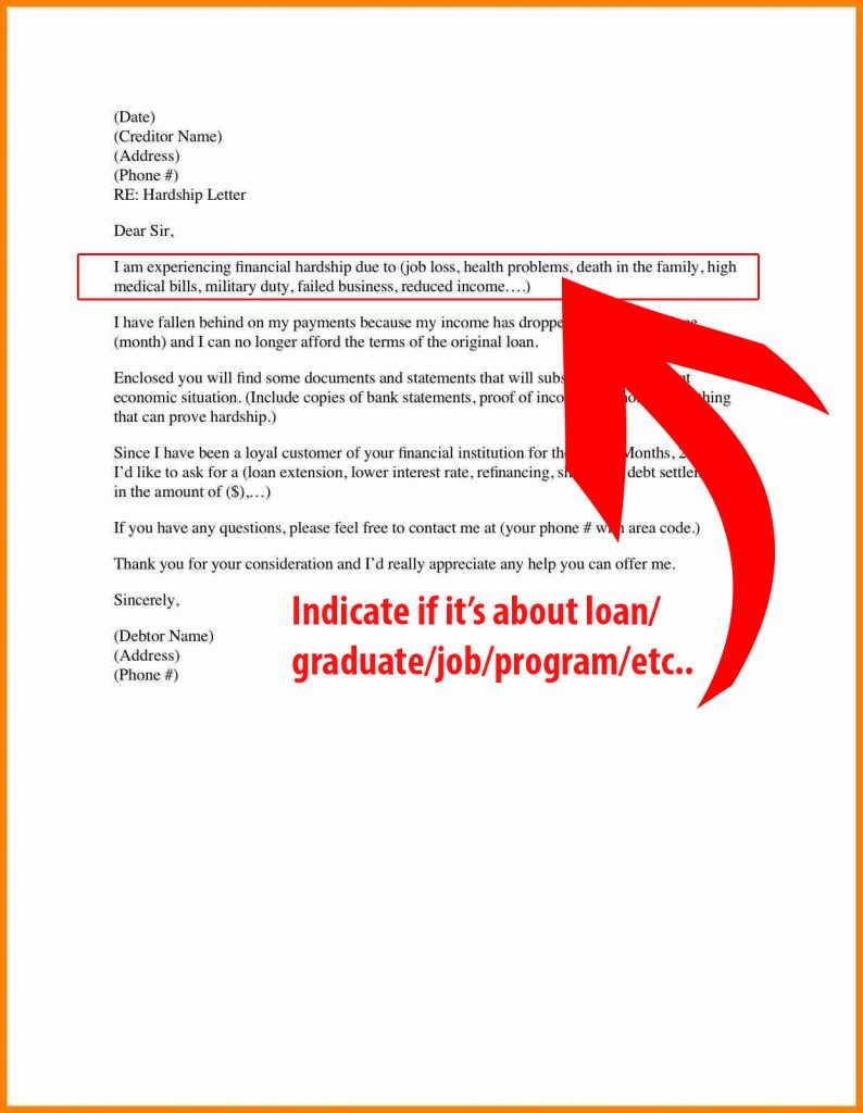 Include If What Is The Letter About